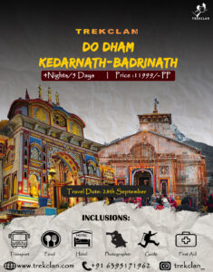 Do dham Yatra Kedarnath- Badrinath