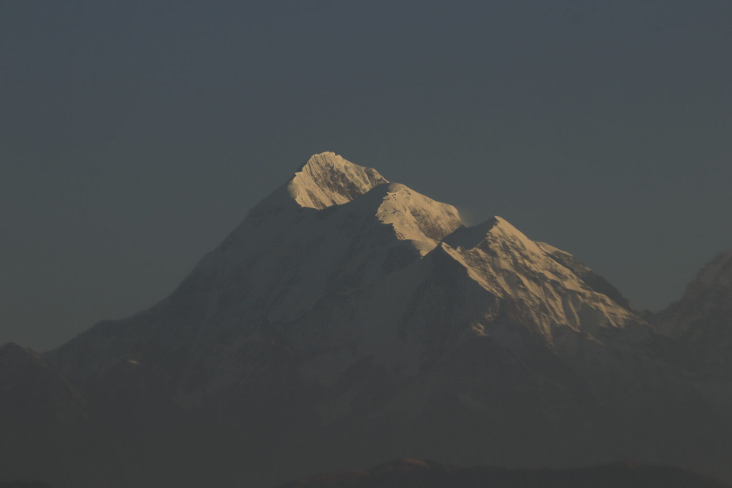 Trishul 123 peak view from kausani